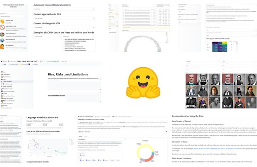 Selection of tools developed by HF team members to address bias in ML