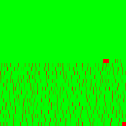 Visualization of dedupe from data deletion with content defined row groups