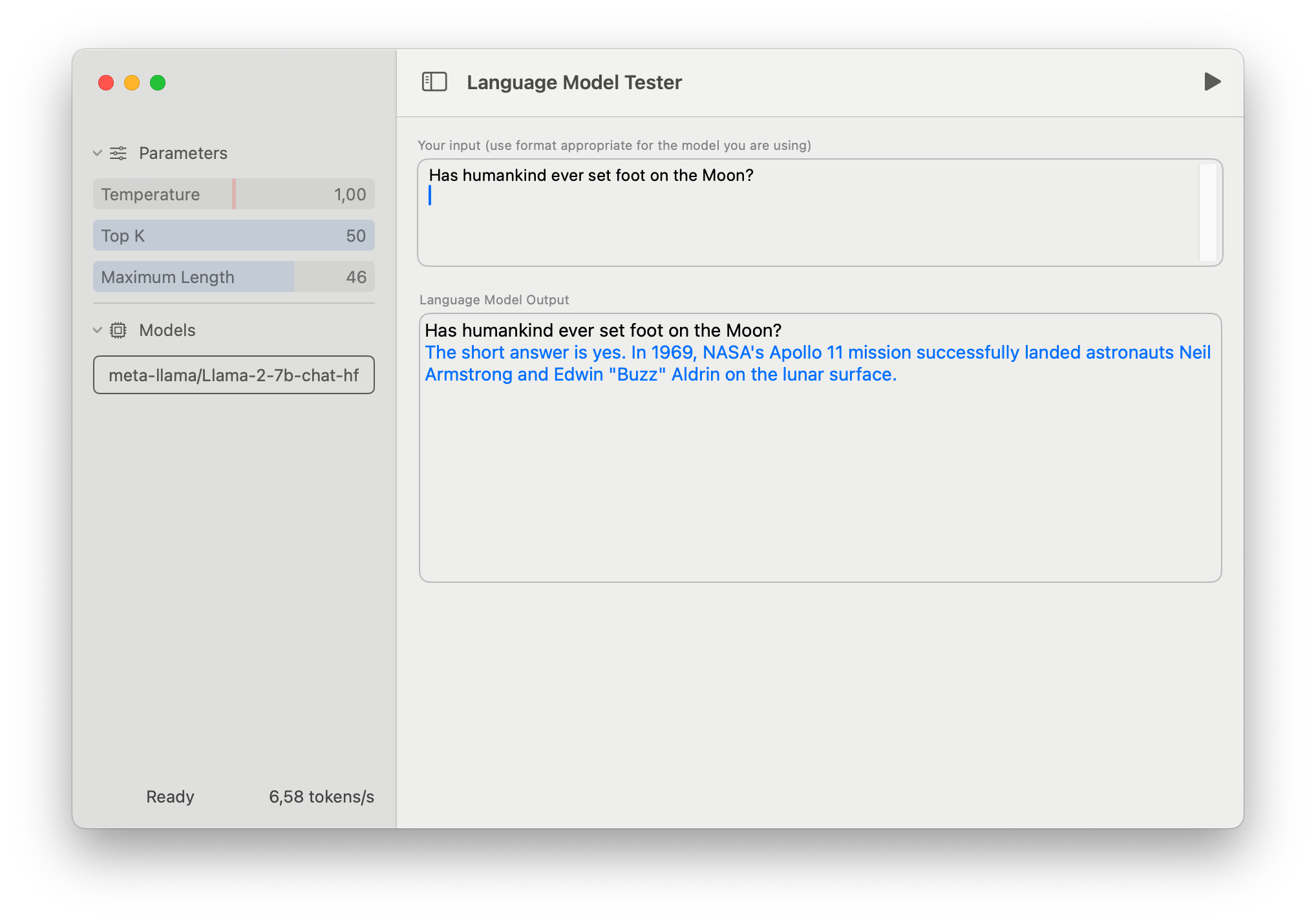 Swift Chat UI