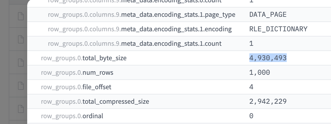 parquet-metadata-sidebar-total-byte-size