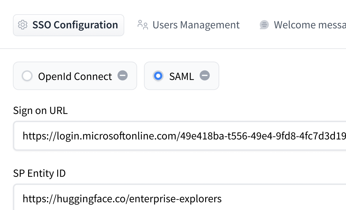 Connect securely to your identity provider with SSO integration.