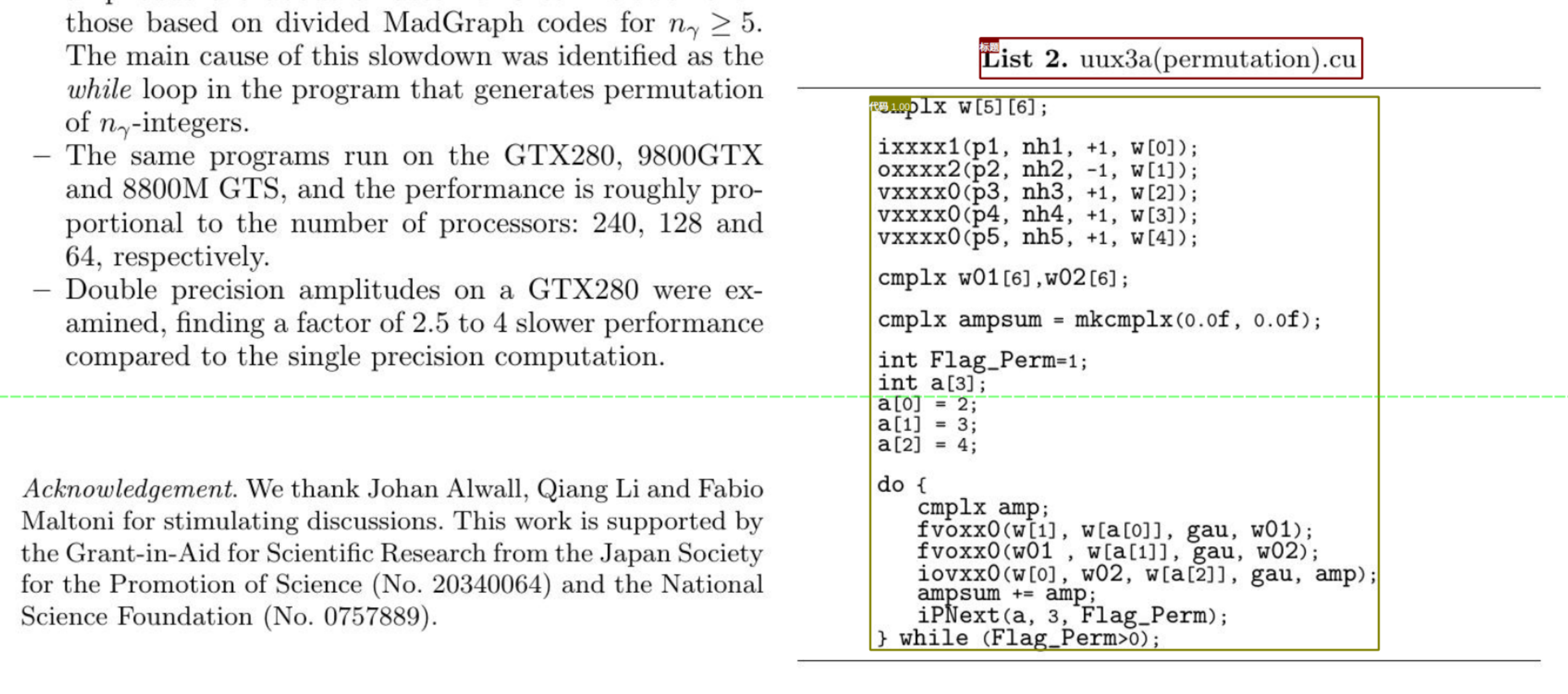 Code Structure Analysis Example