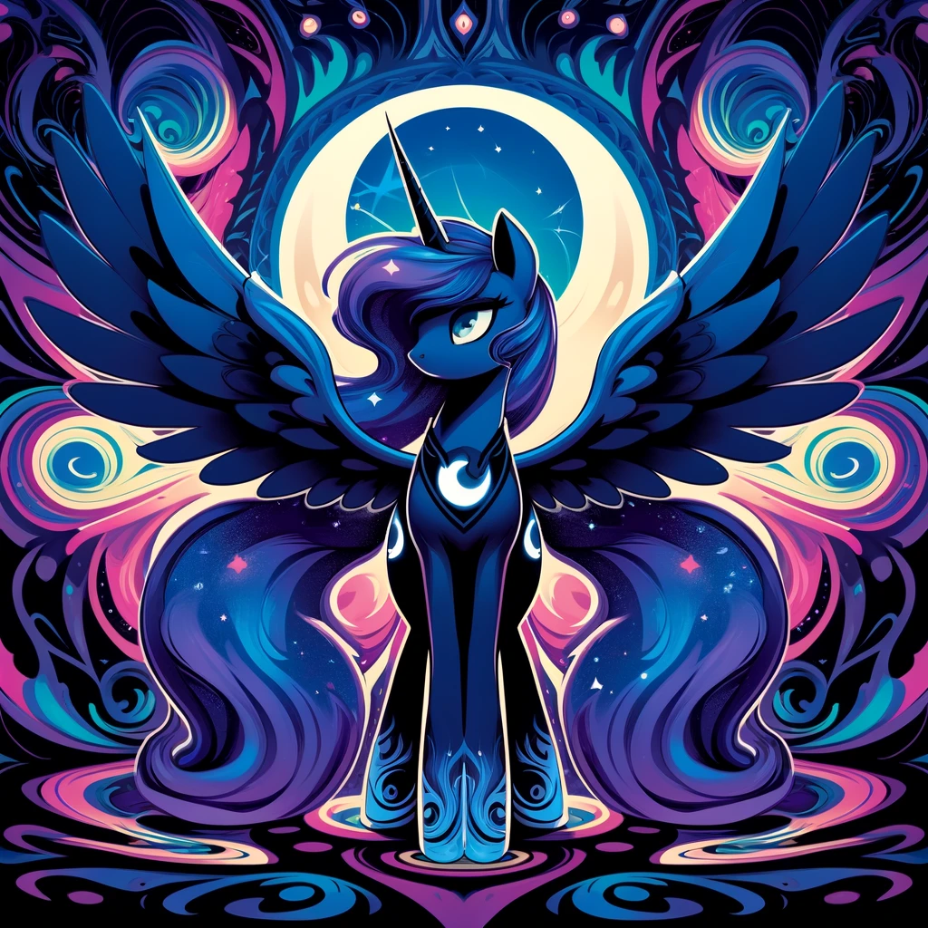 Night alicorn