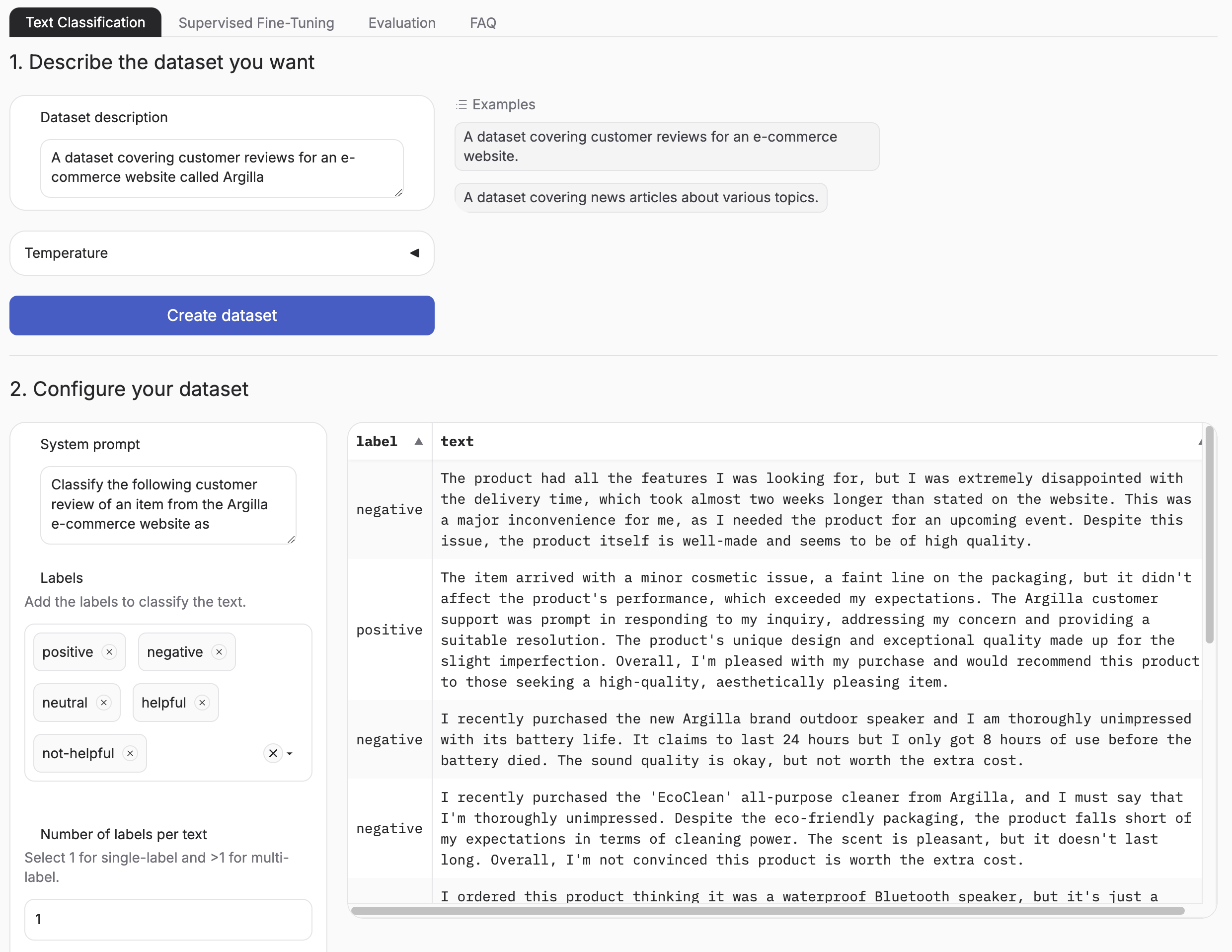 Synthetic Data Generator